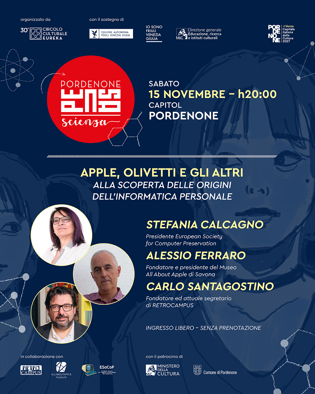 Stefania Calcagno, Alessio Ferraro, Carlo Santagostino - PnPensa 2025